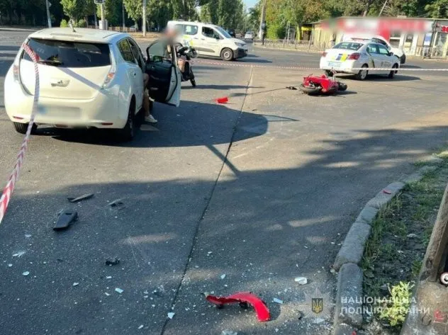 Дві смертельні аварії з водіями мототранспорту сталися за добу в Одесі та області, - ФОТО
