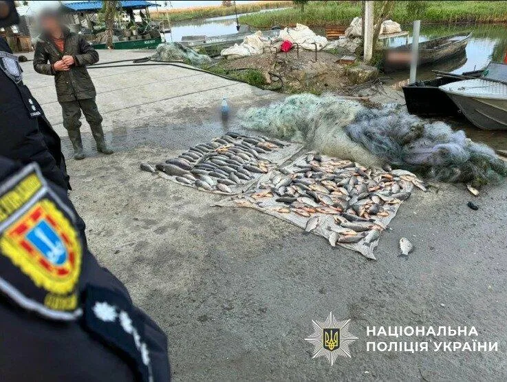 На Одещині викрили браконьєра з уловом на сотні тисяч гривень