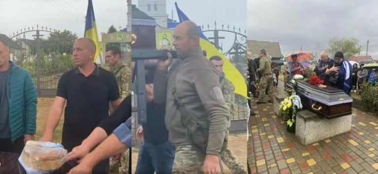 Церква зачинила ворота перед труною з тілом воїна: скандальне прощання на Одещині, - ФОТО, ВІДЕО