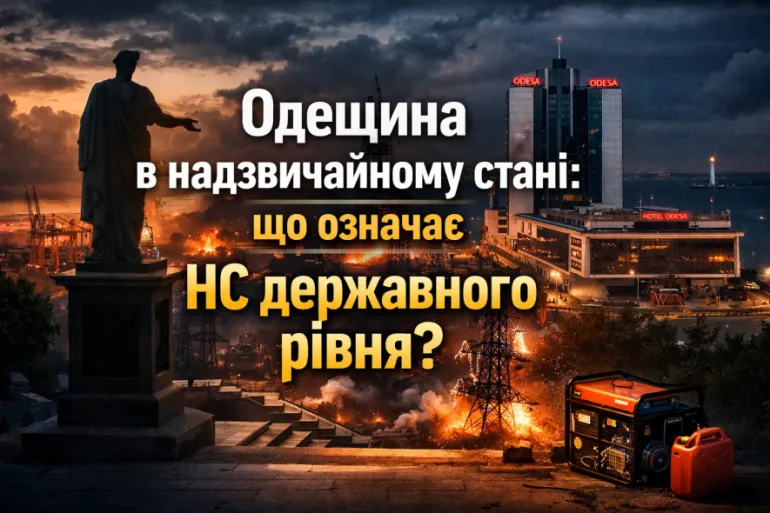 На Одещині введено надзвичайну ситуацію державного рівня: як це вплине на життя громадян