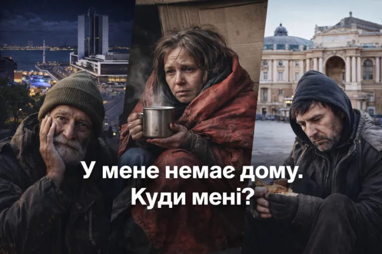 Де в Одесі допомагають людям без дому: адреси та телефони