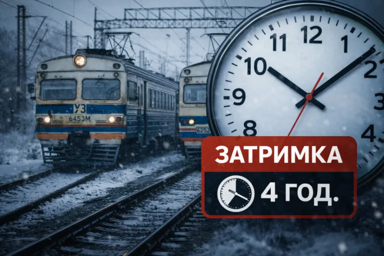 Приміські поїзди до та з Одеси йдуть із багатогодинними затримками