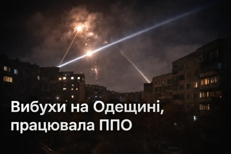 Вибухи на Одещині: область атакували дрони